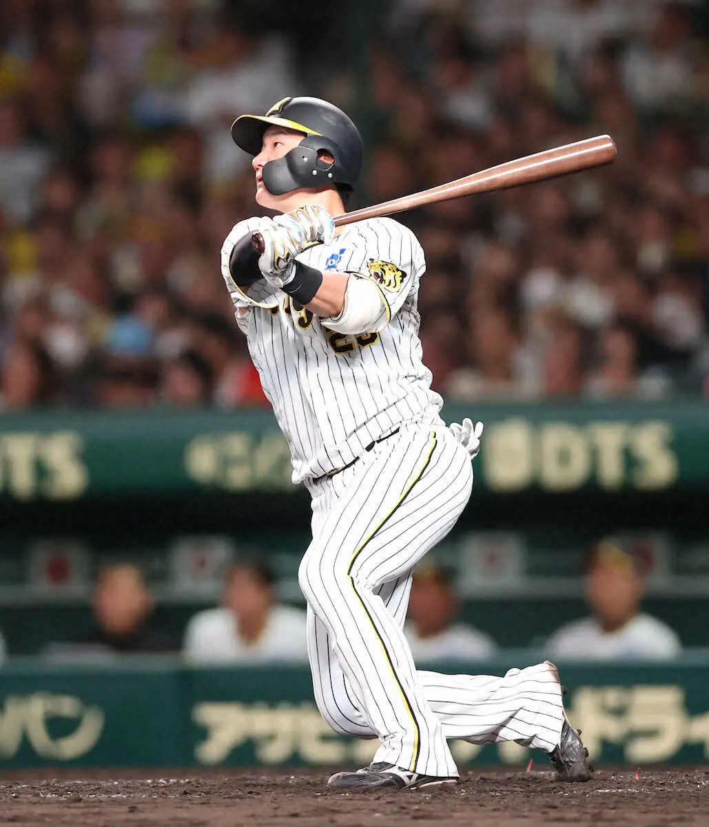 【画像・写真】阪神・渡辺　スタメン出場8戦連続安打「明日いいところで打てるように」　今年も古巣へ“恩返し打”誓う