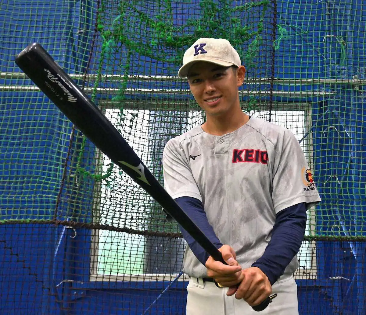 【画像・写真】【大学野球】慶大・清原正吾内野手が意気込み「放物線を描きたい」　6・1日から早慶戦