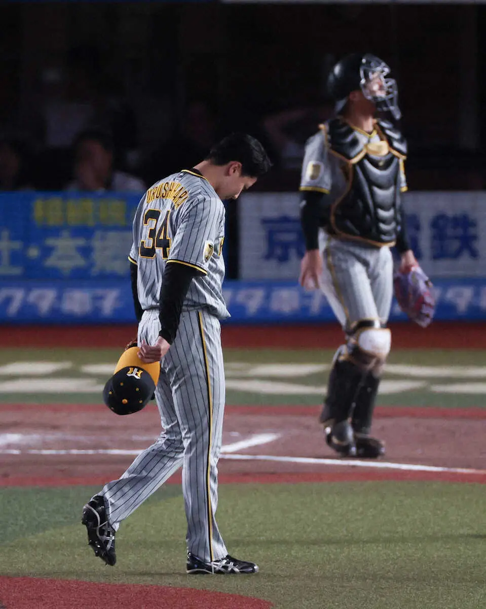 【画像・写真】阪神　サヨナラ押し出しでジ・エンド　9回ゲラで追いつかれ、延長10回痛恨幕切れ　交流戦初星遠い4連敗