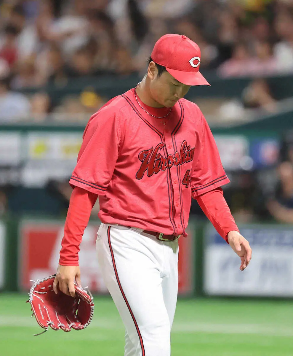 【画像・写真】広島・島内　月間ホールド記録目前でがまさか…「いつも助けられている」指揮官かばうも雪辱誓う