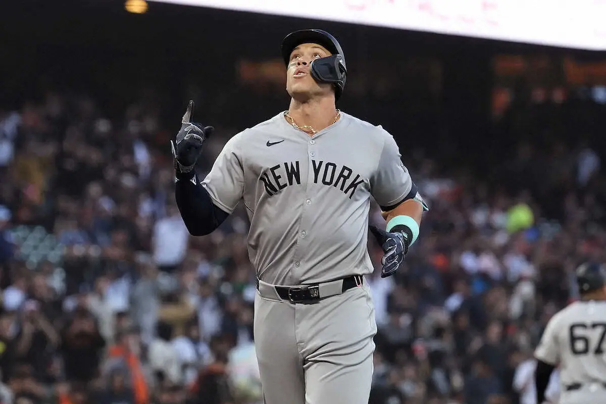 【画像・写真】圧巻！ヤンキース・ジャッジが2打席連発　両リーグ最速20号到達　敵地スタンドも騒然の5月14発目