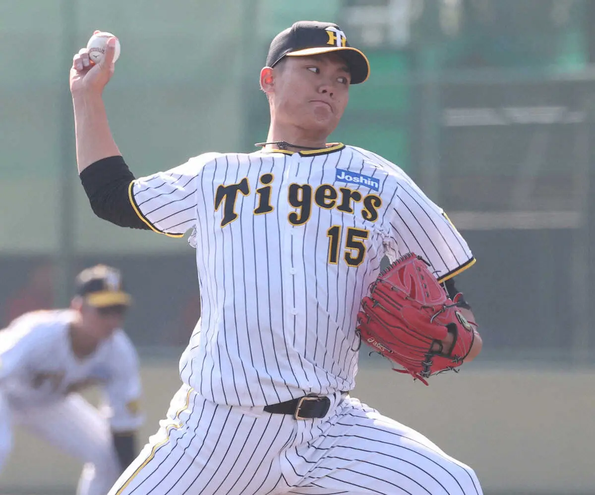 【画像・写真】阪神・西純　中継ぎ要員として1日に1軍合流　台所事情の苦しい投手陣の救世主期待