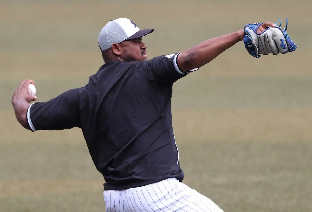 【画像・写真】ロッテ・メルセデスが2日阪神戦に先発「長いイニングを投げられるように」