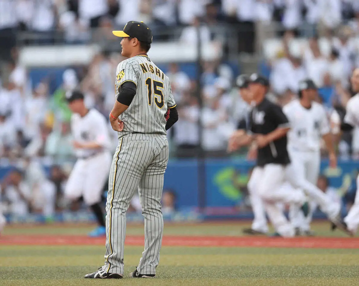 【画像・写真】阪神が5連敗　ロッテにサヨナラ負け　交流戦初勝利を逃す