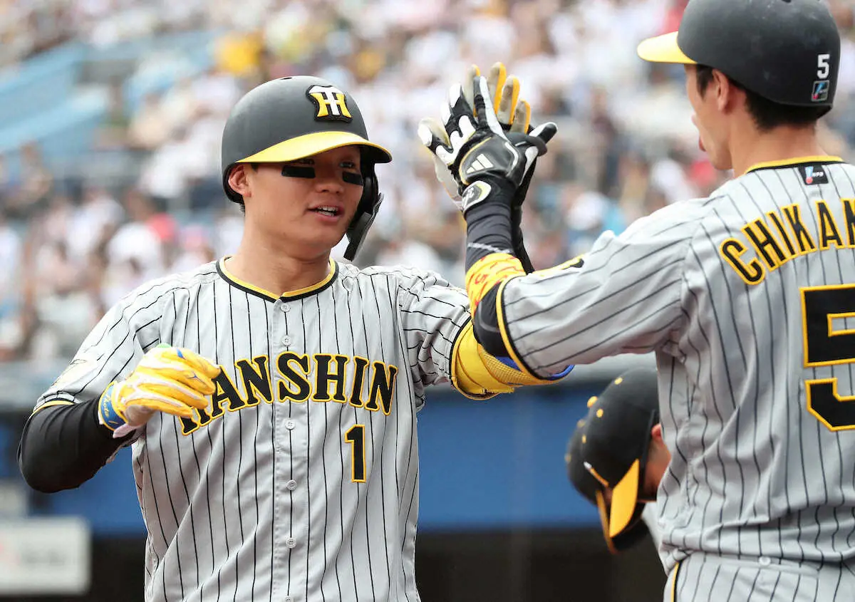 【画像・写真】阪神・森下がプロ初の先頭打者本塁打！2試合連続延長サヨナラ負けの悪夢を一掃