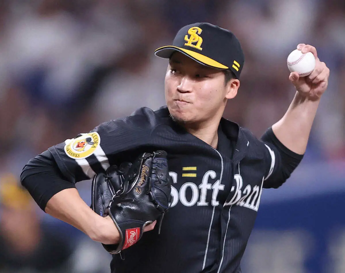 【画像・写真】ソフトの“ミスターゼロ”長谷川が今季初失点　元同僚・清水と競演も悔し「差が出ました」