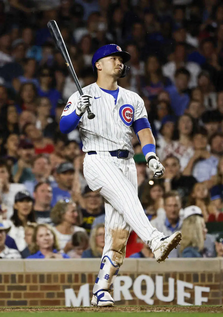 【画像・写真】カブス・誠也　全力疾走で好機広げた！勝率5割復帰に貢献　指揮官も評価