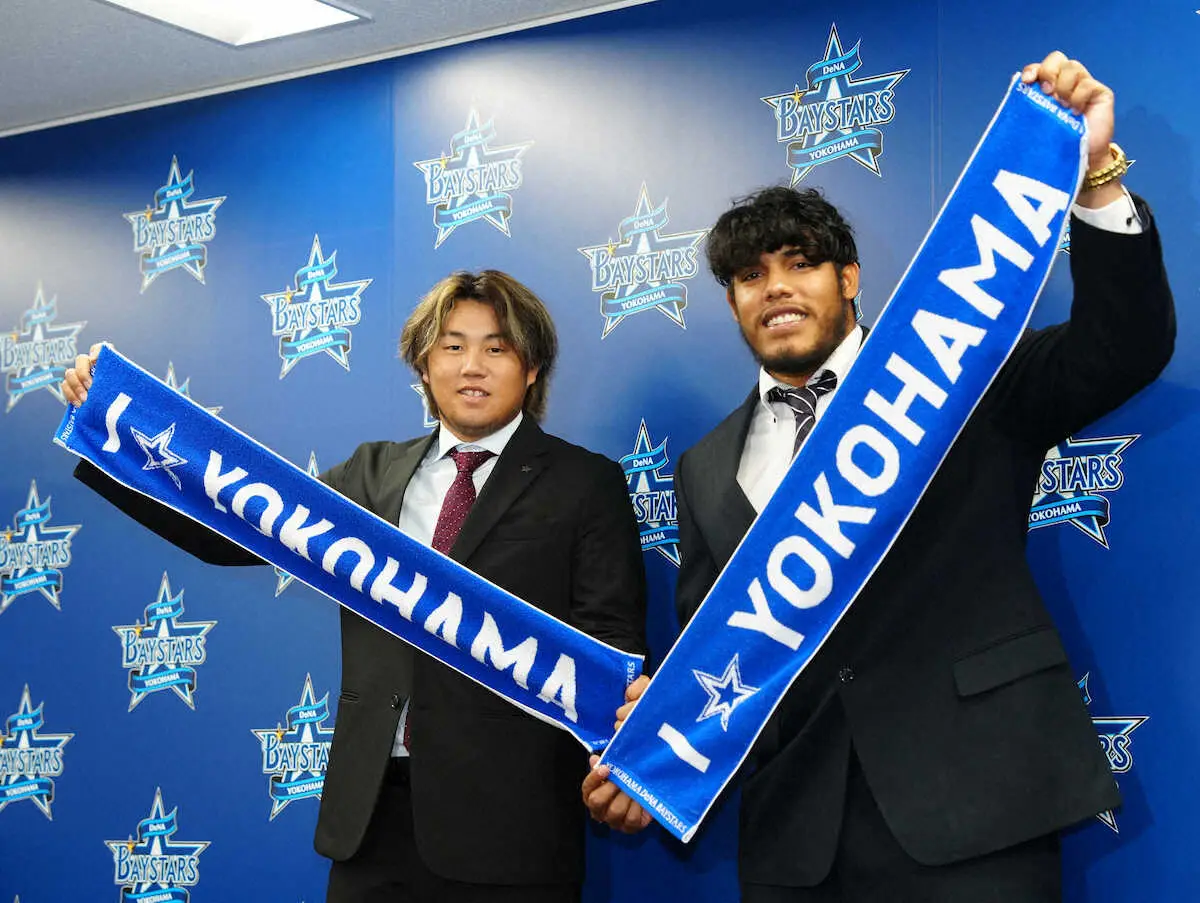 【画像・写真】DeNAがディアス、堀岡との支配下契約を発表