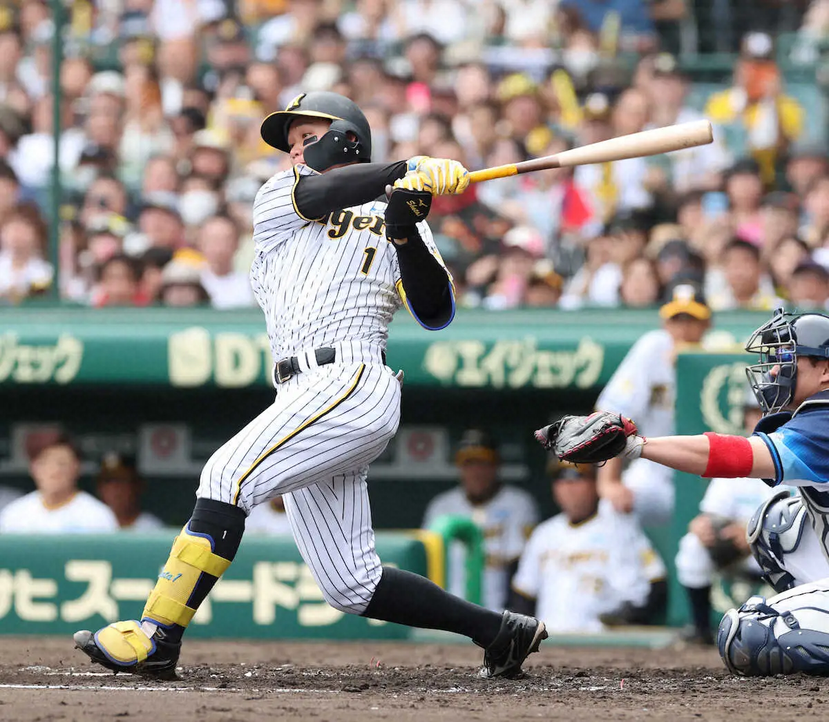 【画像・写真】阪神・森下　「構えが決まった」6月打率・375、交流戦10戦7打点と絶好調