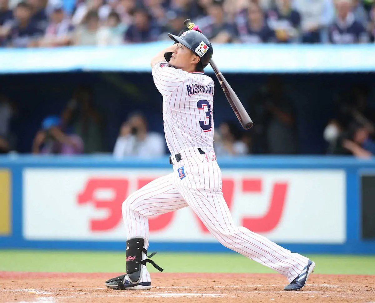 【画像・写真】ヤクルトが球団「1万試合」制す！通算4514勝目は西川の左犠飛「送球より並木は速い」