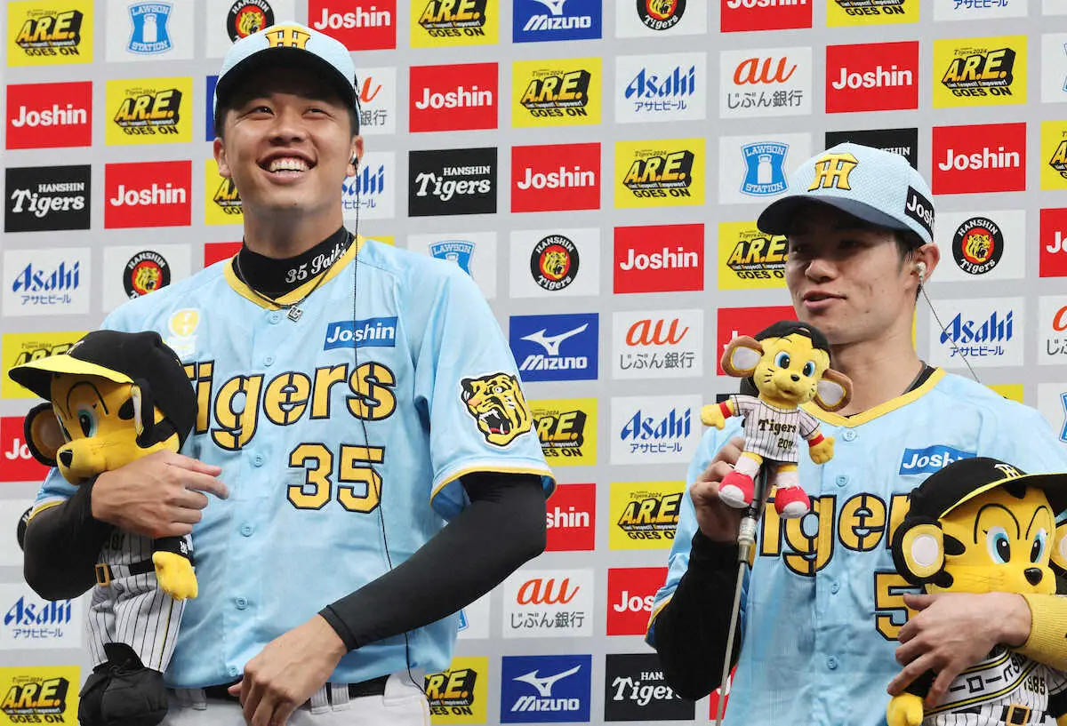 【画像・写真】阪神・才木　8回1死からノーノー逃し「悔しいです」　決勝打の中野「プレッシャーかかった」