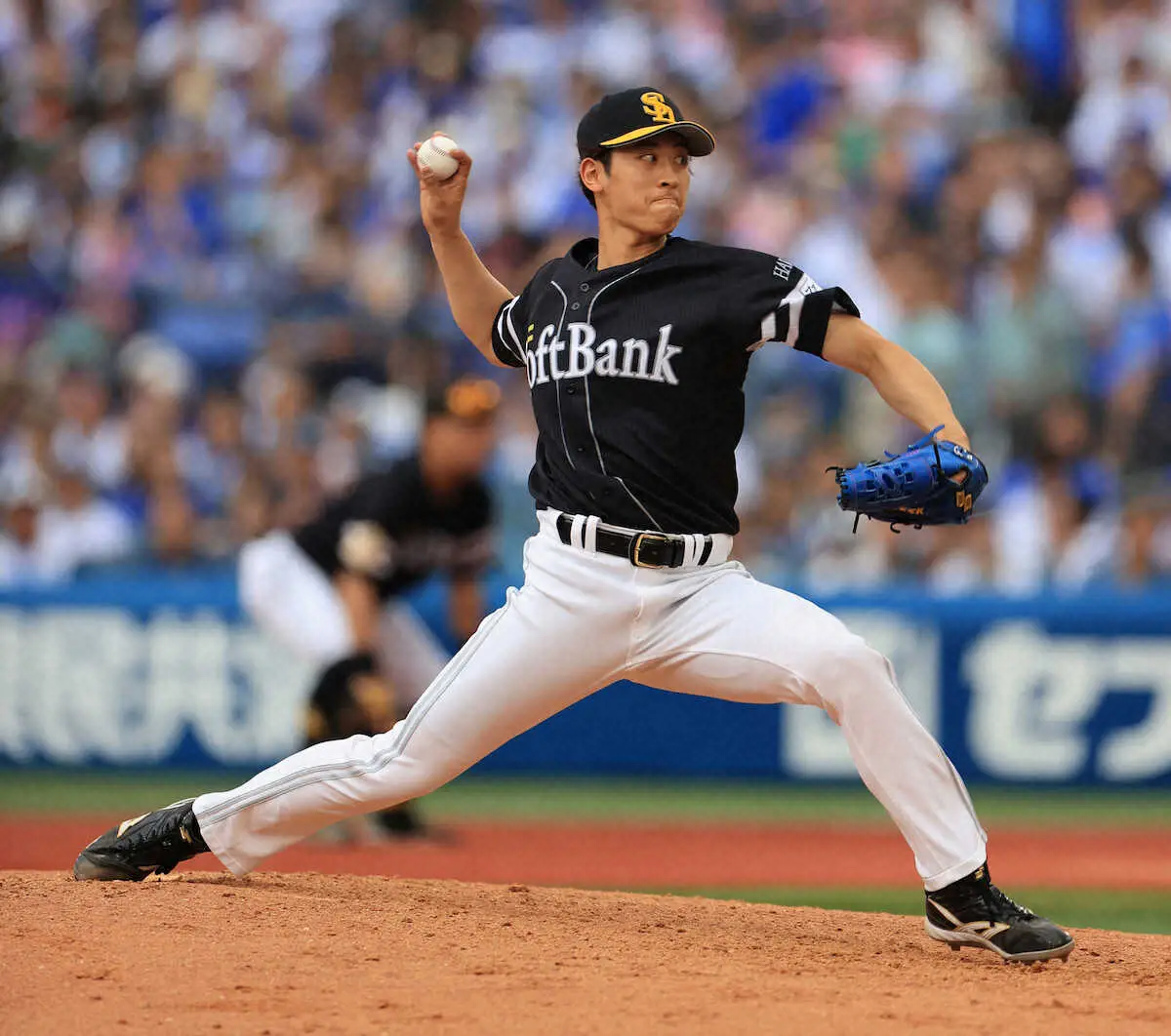 【画像・写真】ソフトバンク・ドラ6右腕・大山凌が1軍デビュー　1回2三振無失点に抑え「やっとスタートを切れた」