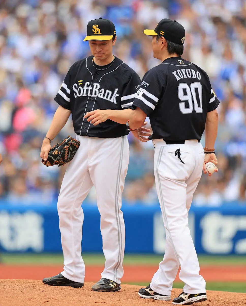 【画像・写真】ソフトバンク・和田「初回の投球がすべて」　今季初黒星も「いいボールが投げられるように…」気力衰えず