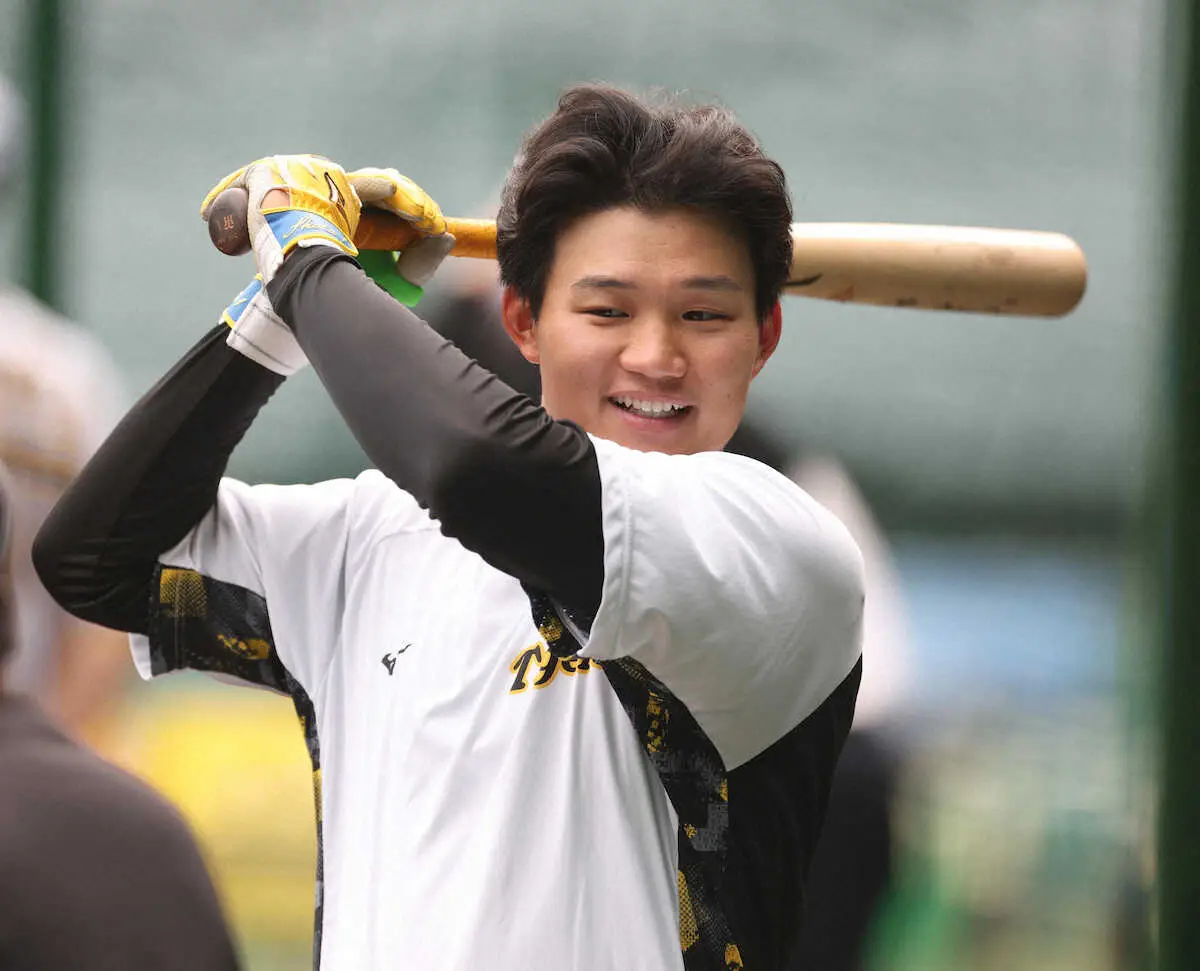 【画像・写真】阪神・森下“歓喜再現”狙う！「去年は去年」と自然体強調も…大活躍だった日本シリーズ以来の京セラDで