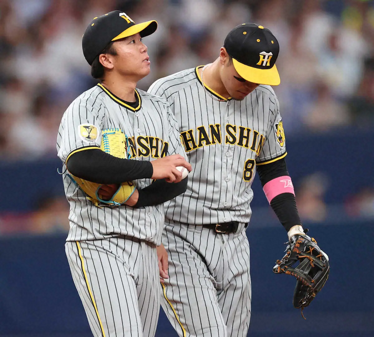 【画像・写真】阪神　7回までに今季ワーストの15三振と打線沈黙…関西ダービー初戦落とし連勝3で止まる