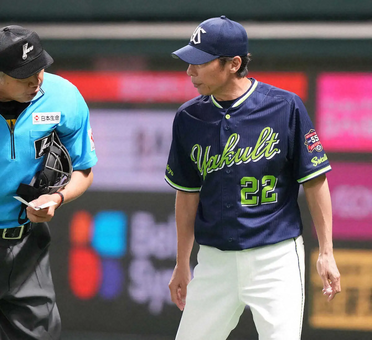 【画像・写真】ヤクルトがソフトバンクに逆転負け　DH初起用の村上4三振に高津監督は「気分転換。逆効果でしたね」