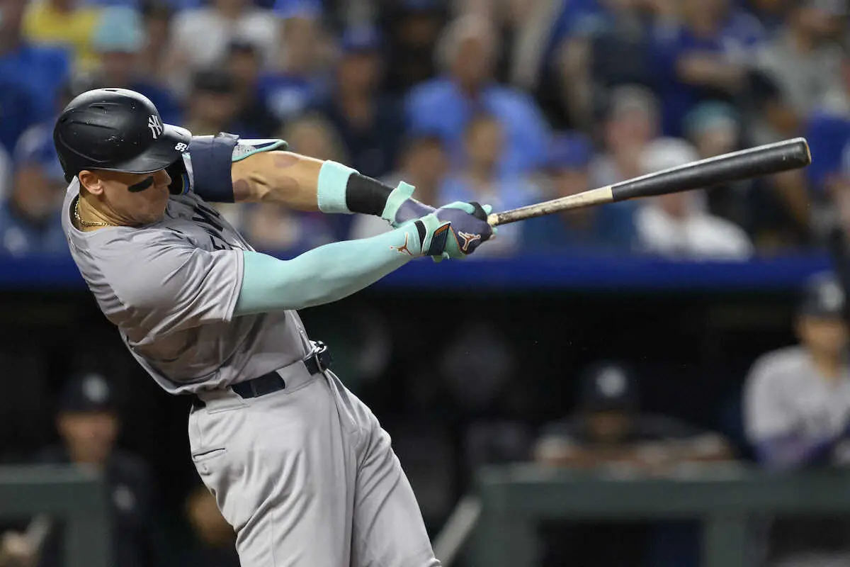 【画像・写真】ヤンキース・ジャッジが25号　6月も量産態勢でMLB独走　ついに大谷翔平には10本差