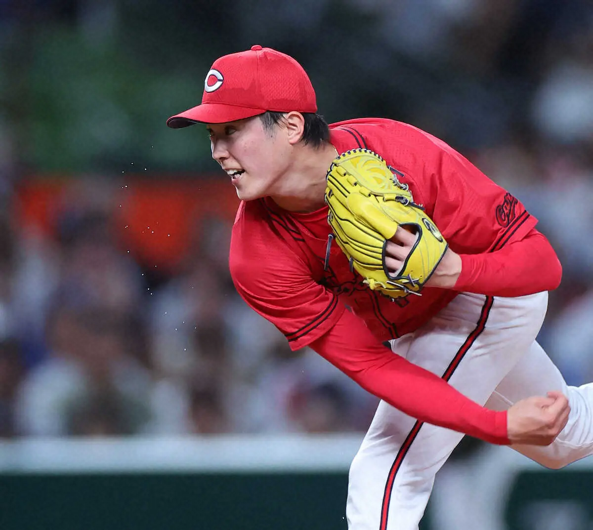 【画像・写真】広島・森下　悪夢の5回…交流戦初失点から、まさかの5点を失う