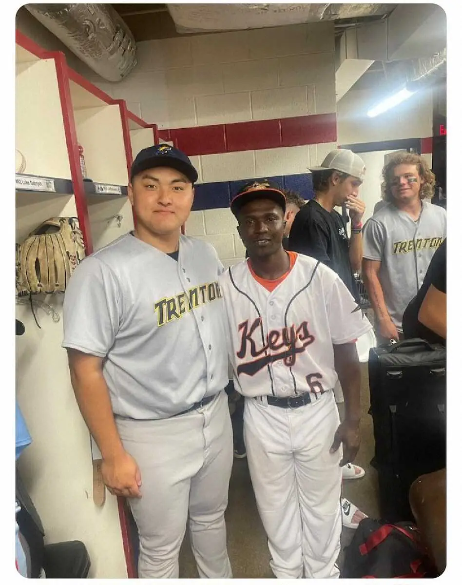 【画像・写真】大谷もSNSフォローのウガンダ出身選手　佐々木麟太郎に「会えてうれしい」