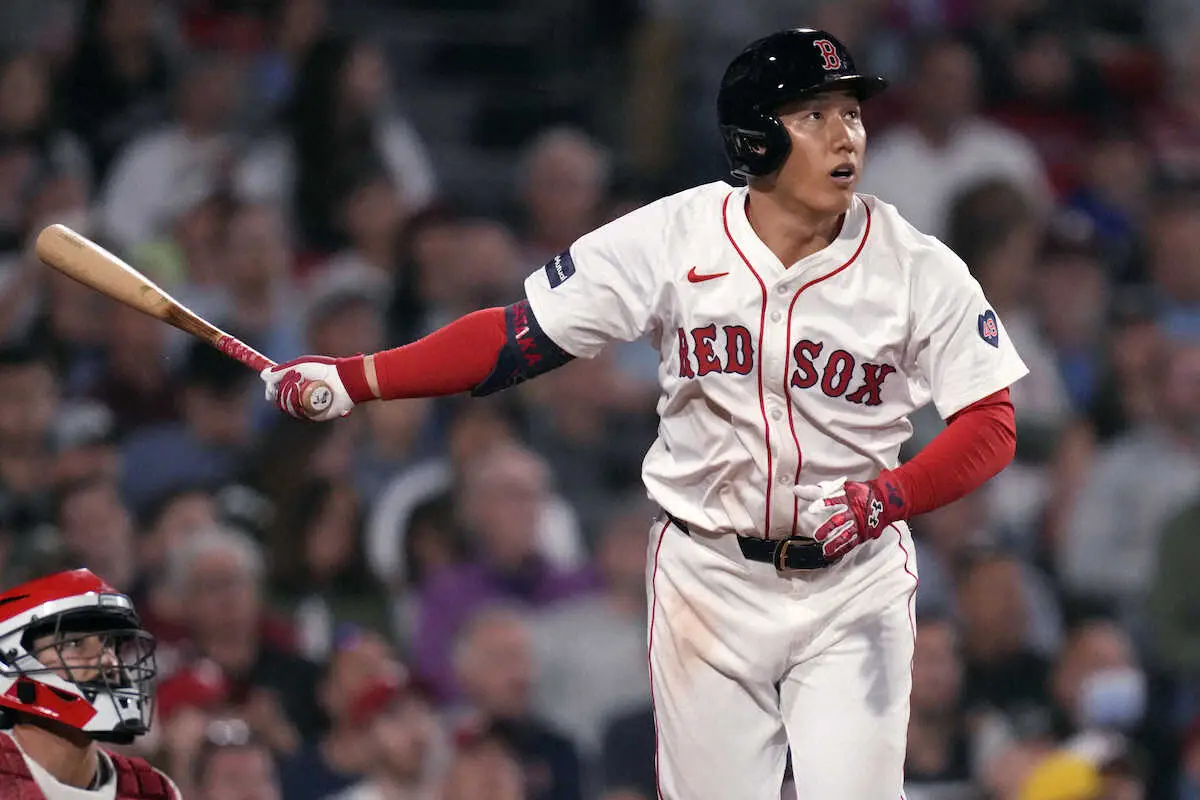 【画像・写真】レッドソックス・吉田正尚　4月28日以来の復帰戦は2打数無安打