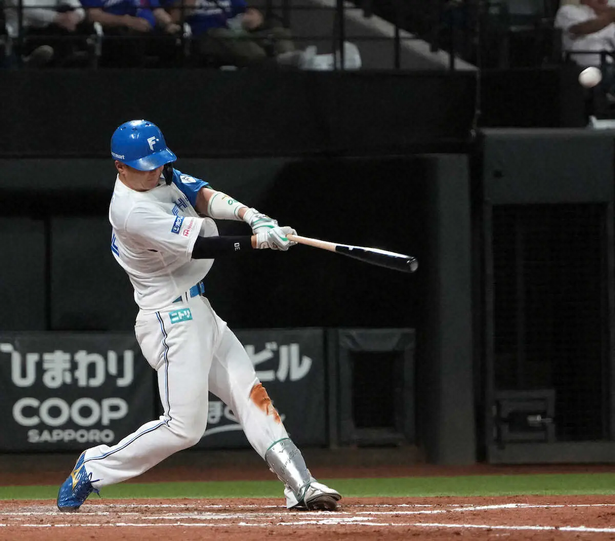 【画像・写真】日本ハム・郡司が10年越し雪辱弾！甲子園決勝で敗れた中日・小笠原から6号ソロ