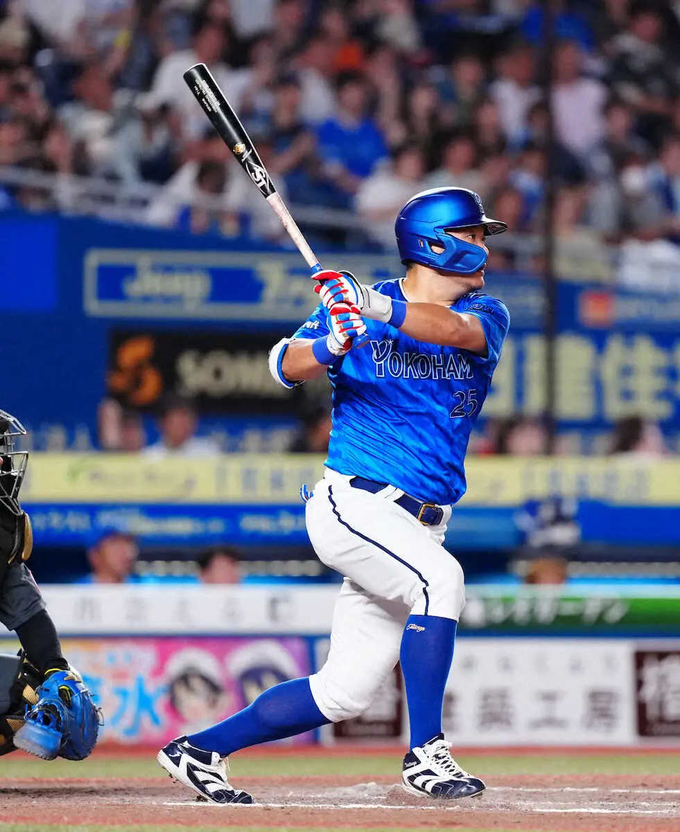 【画像・写真】DeNA・筒香が逆転V撃！「勝利の一打を打ててよかった」今季最多13得点の猛攻で3連勝