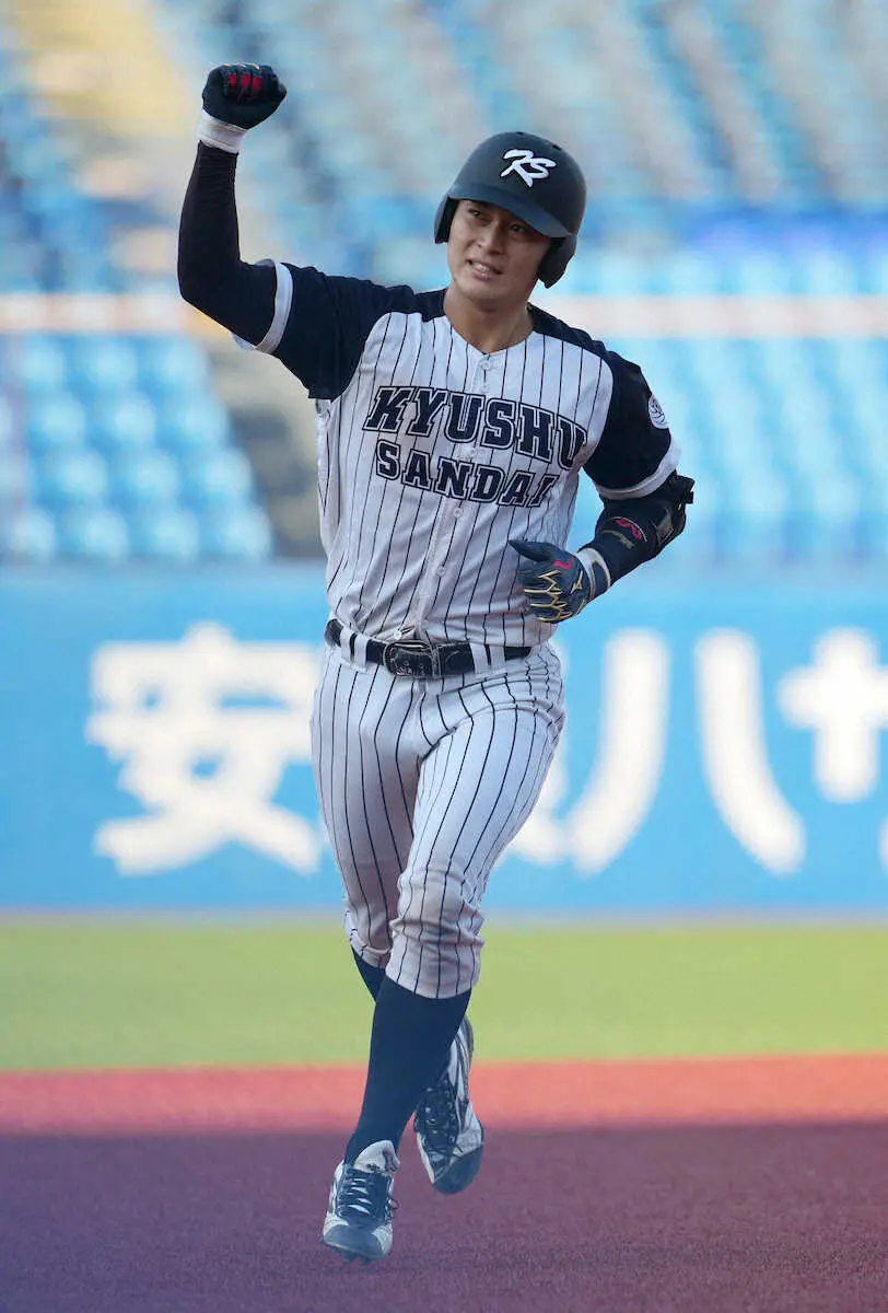 【画像・写真】九産大4強進出逃すもプロ志望の菊池が2年連続の全国弾「完璧でした」