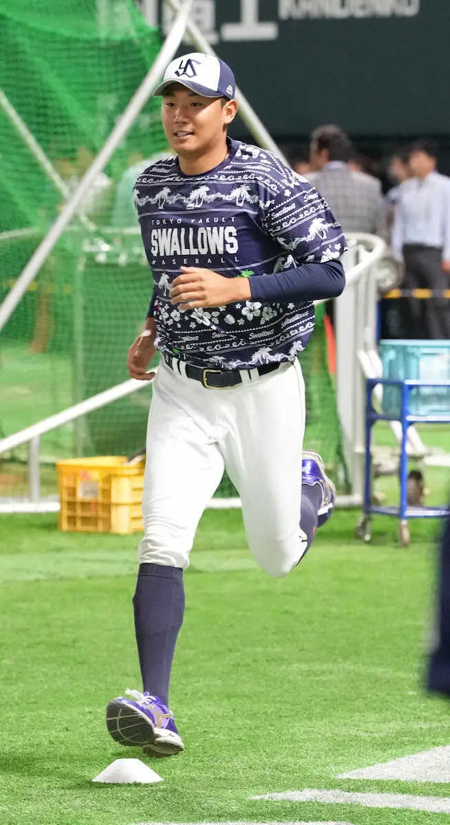 【画像・写真】ヤクルト・奥川　14日オリックス戦先発、808日ぶり1軍マウンドへ「初登板ぐらいの気持ちで」