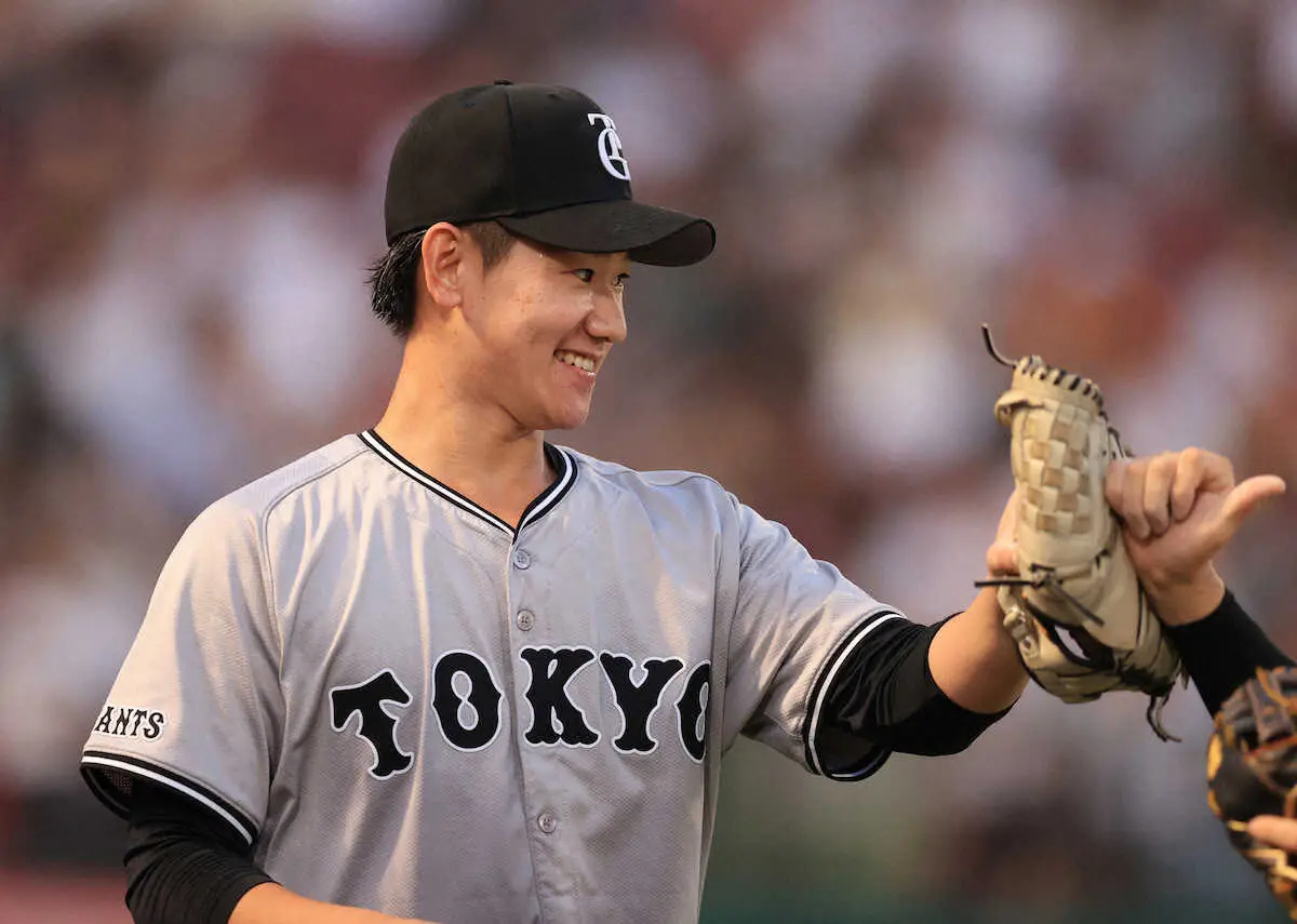 【画像・写真】巨人先発・井上温大　6回途中1失点と好投も…援護ないまま無念の降板　3勝目ならず