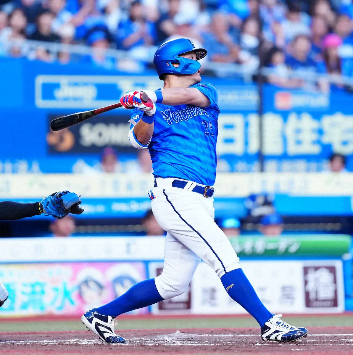 【画像・写真】DeNA・筒香　6戦全勝神話弾「直球しっかり叩くことできた」牧と3度目アベックで4連勝呼んだ