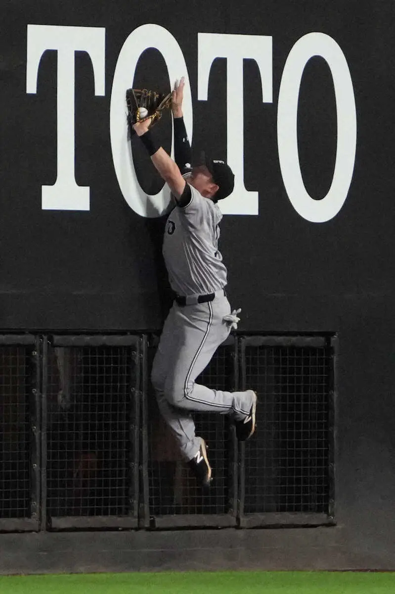 【画像・写真】巨人・萩尾匡也　フェンス激突もつかんだボールは離さず…スーパープレーに菅野も笑顔