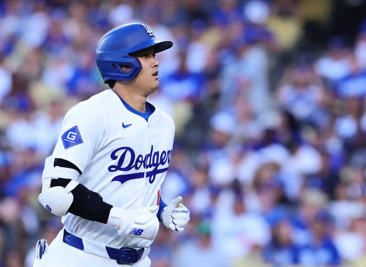 【画像・写真】ドジャース・大谷　快音なし…四球で出塁も2試合ぶり無安打