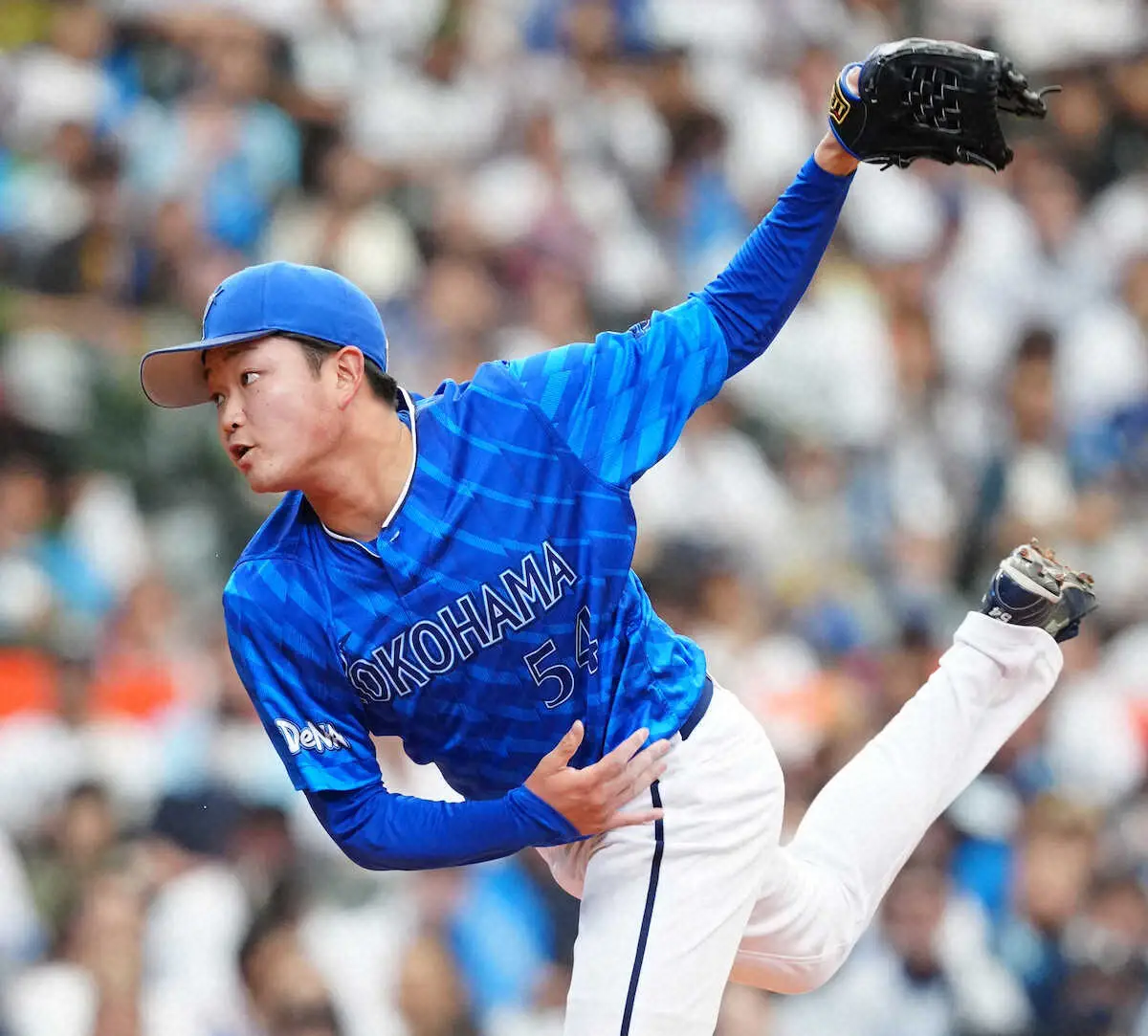 【画像・写真】DeNA・石田裕　球団新人16年ぶりマダックス！父の見守る前で95球プロ初完封