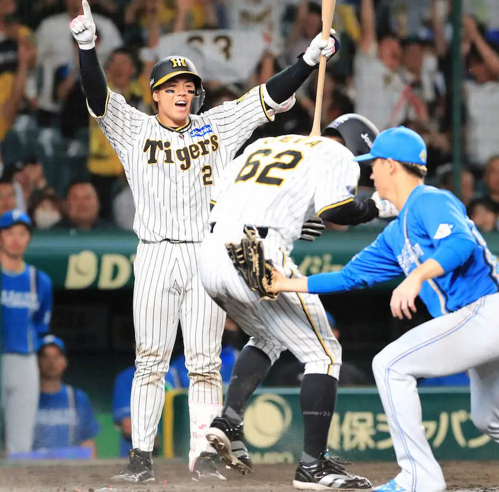 【画像・写真】阪神・梅野　交流戦サヨナラ締め呼んだ　通算1000試合出場節目の一戦で達成「自分でも忘れない」