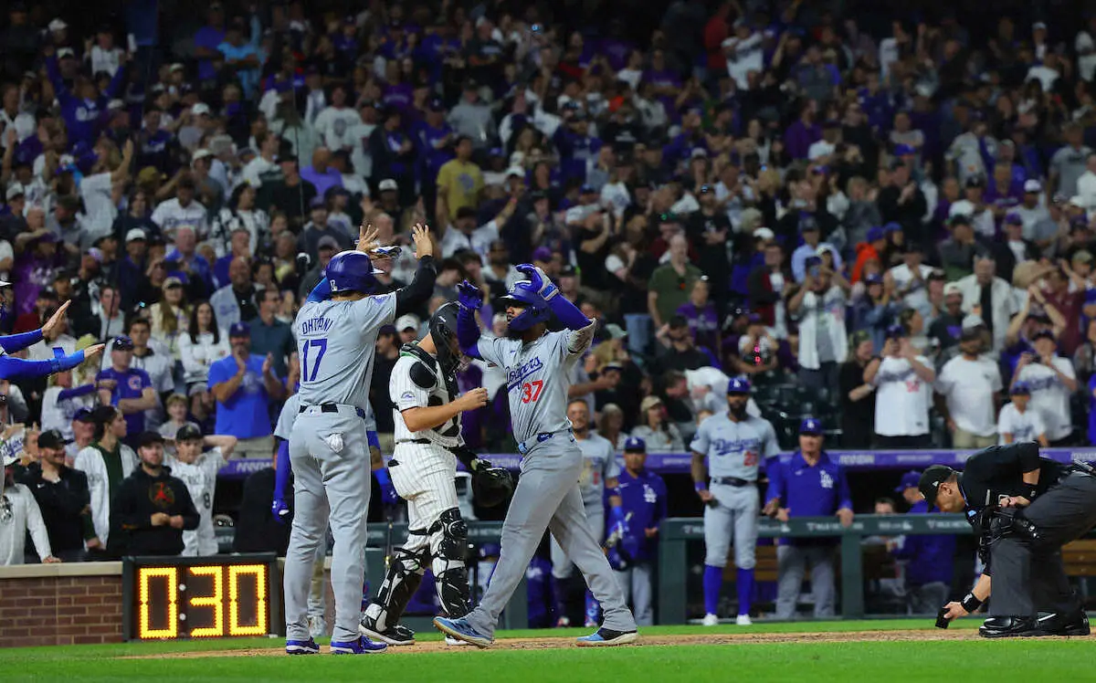 【画像・写真】【伊東勤氏　視点】1番は“はまり役”　9回の大逆転劇でもいい働きをした「ドジャースの大谷」