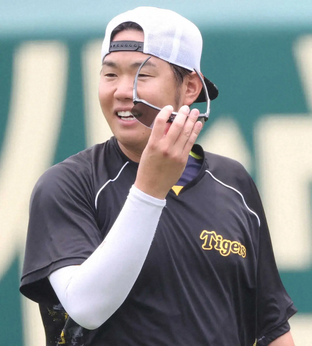 【画像・写真】阪神・岡田監督「いま一番いいしな」　全幅の信頼寄せる西勇が交流戦明け“開幕投手”