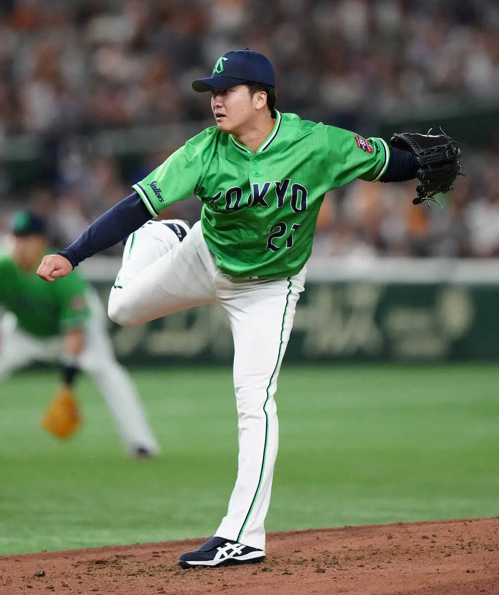 【画像・写真】ヤクルト・吉村　Gキラー覚醒で自己最多5勝目　今季巨人戦防御率0.00、2戦2勝