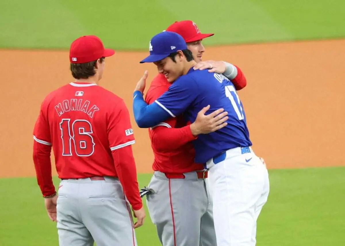 【画像・写真】米メディア　大谷翔平の古巣との初対決を前に盛り上がり　「対戦できたらよかった」トラウト離脱を嘆く