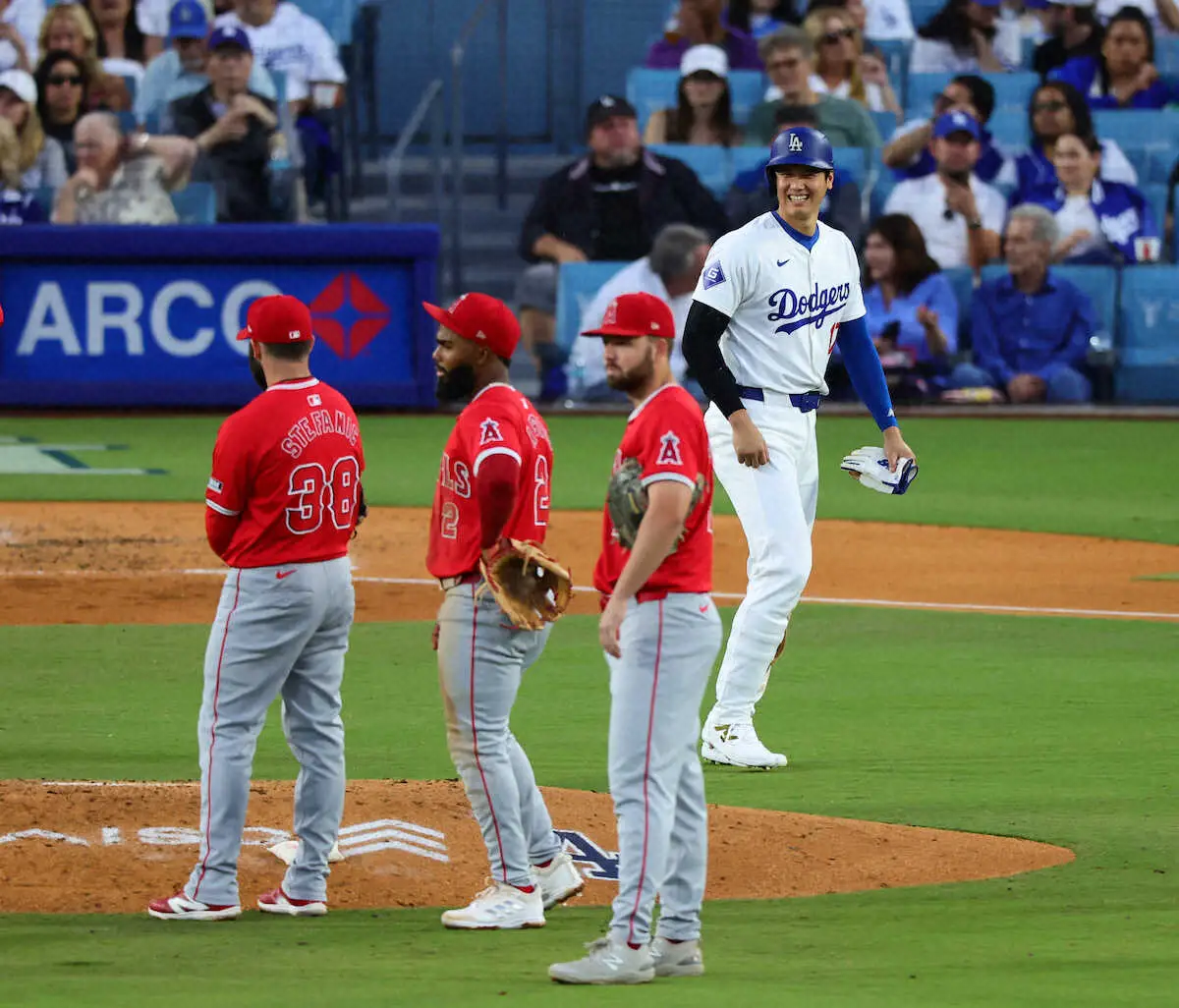 【画像・写真】古巣・エンゼルスから!大谷翔平　恩返しのキング独走22号本塁打　全30球団制覇打で打率両リーグトップ