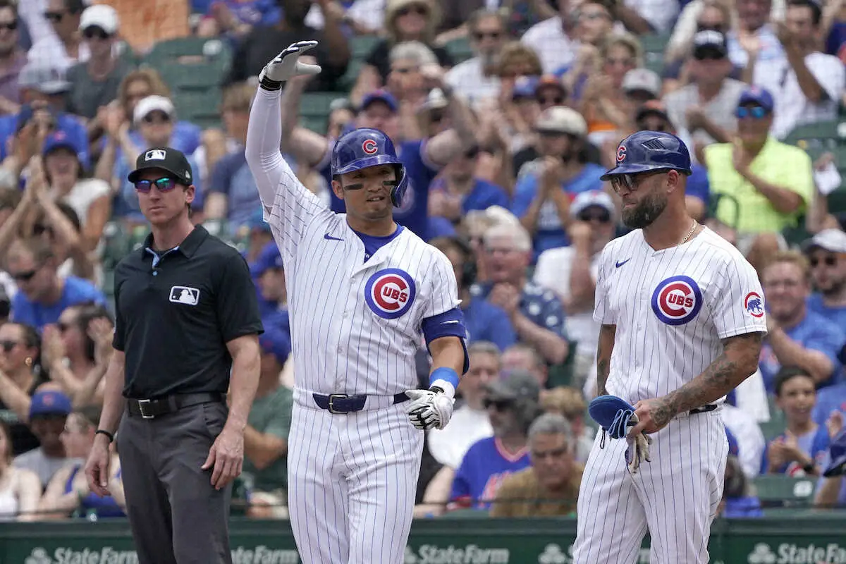 【画像・写真】カブス・鈴木誠也は4打数無安打　得点機に2度凡退で打率・264に　チームもメッツに敗戦