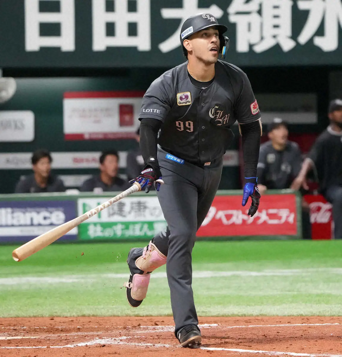 【画像・写真】ロッテ　ソトが逆転7号3ランも追いつかれ今季6度目引き分け　吉井監督「勝たなければいけない試合」