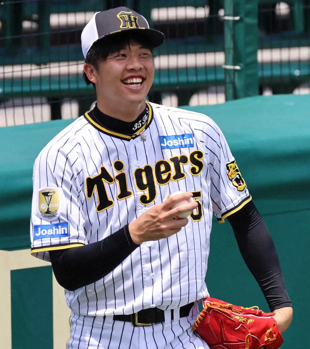 【画像・写真】好調維持の阪神・才木　球団10人目の9連勝なるか？　25日の中日戦で先発