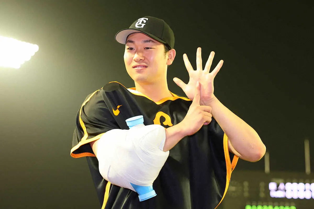 【画像・写真】巨人・山崎伊織「最低でも二ゴロを」で決勝二塁打　投げては6勝＆防御率1.53　得点圏打率は.400
