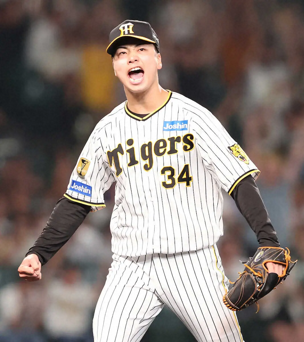 【画像・写真】阪神は中日と引き分け　延長12回に1死満塁の大ピンチしのぐ死闘も…