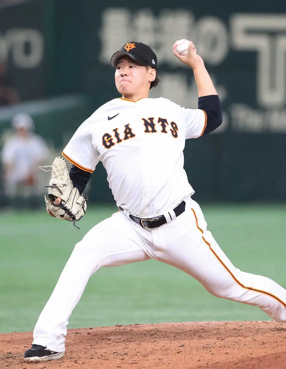 【画像・写真】巨人・井上　凱旋登板に意欲「もちろん投げたい」　ローテ通りなら7月3日に前橋で登板