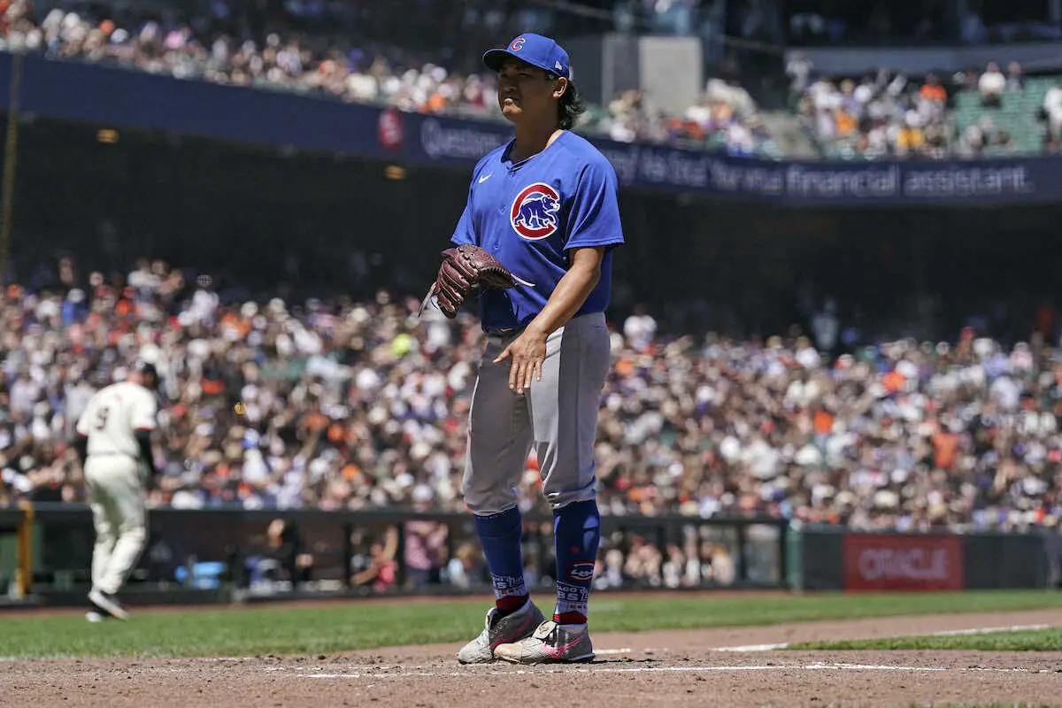 【画像・写真】カブス・今永は6回3失点で勝敗付かず　前回10失点から修正も6回に一挙失点で防御率3点台に