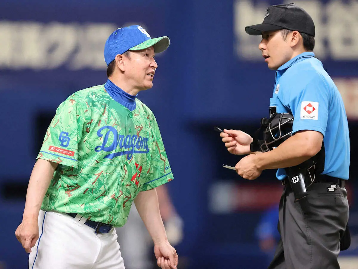 【画像・写真】貧打に悩む中日　カリステ来日初4番も、9戦連続2得点以下　62年ぶり屈辱「変えていかないと」