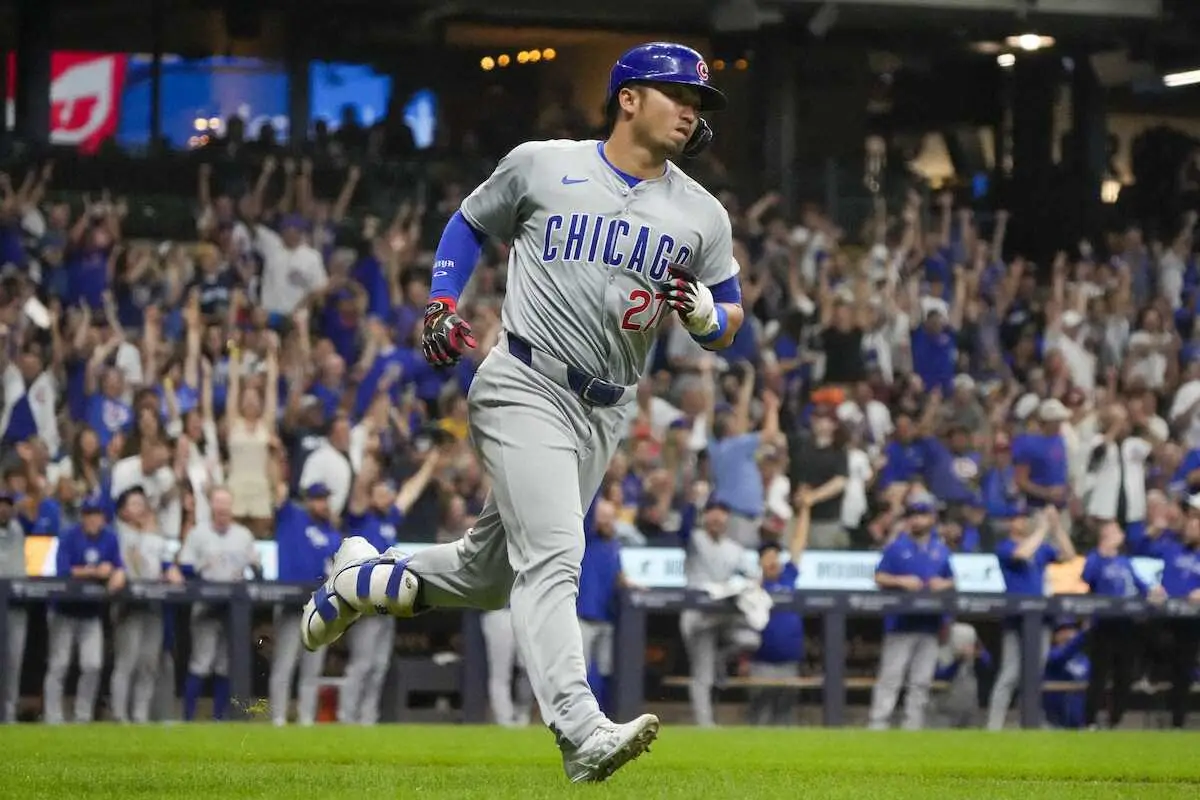 【画像・写真】カブス・鈴木誠也　メジャー1年目から3年連続2桁本塁打　米通算44発は井口資仁と並ぶ日本選手歴代5位