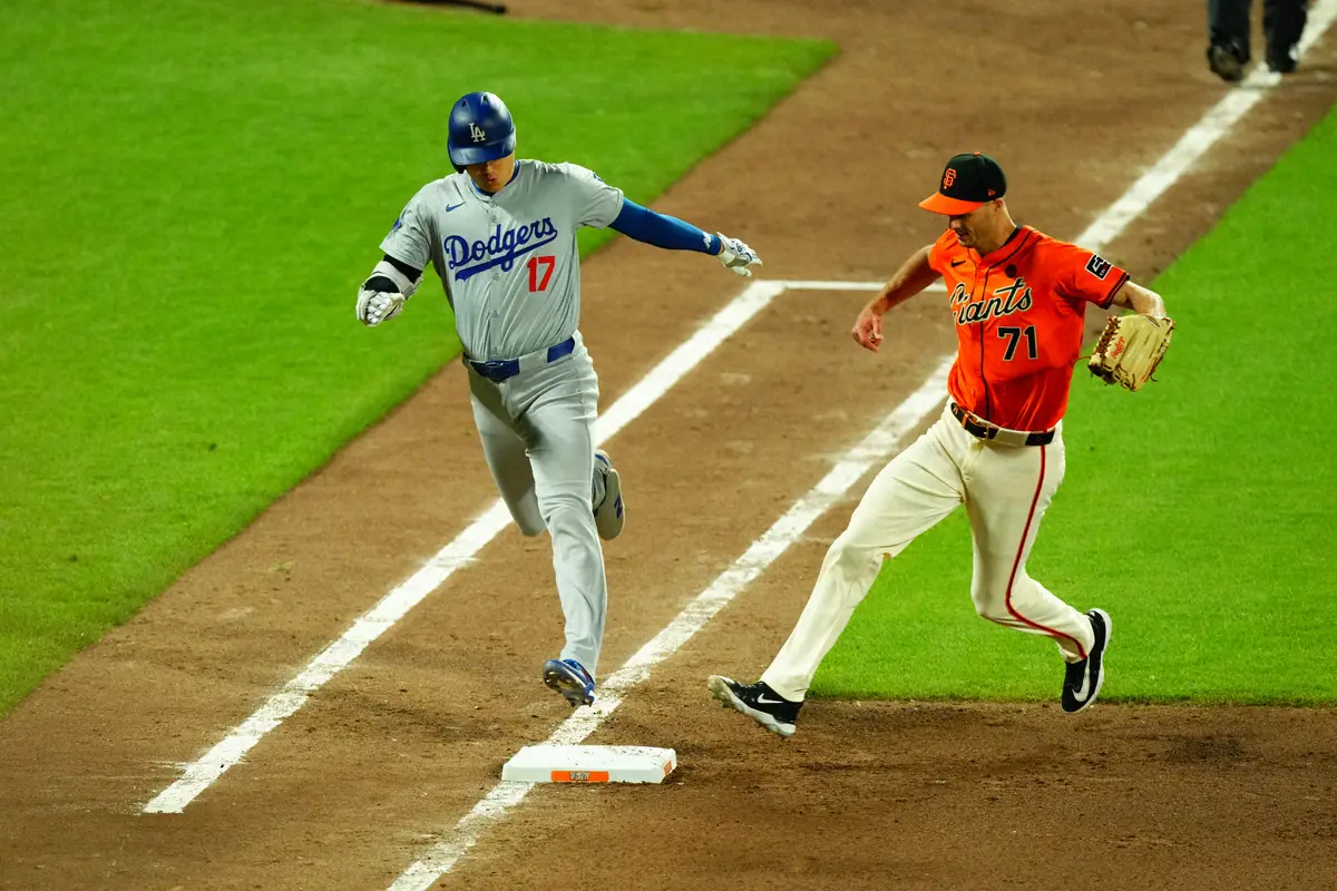 【画像・写真】大谷翔平　第4打席は安打　初回は見逃し三振でメジャー史上4人目3戦連続先頭打者弾ならず　