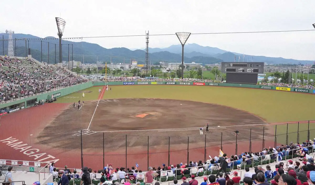 【画像・写真】楽天　8安打も零敗で3連敗　“鬼門”山形でまた勝てず　今江監督「申し訳ないです」